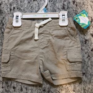 6-9 mo khaki shorts, baby boy